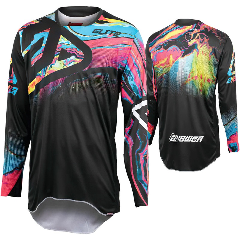 Answer Elite Spectre Jerseys S Elite Spectre MX Jersey Iridium/Black A23.5 Answer