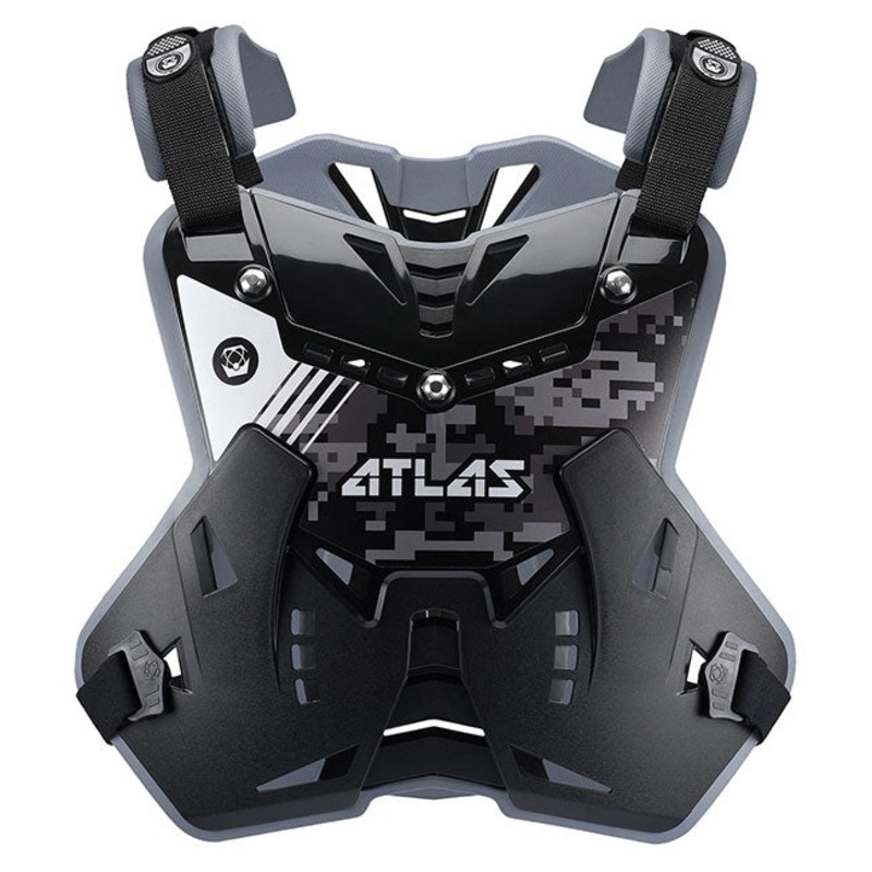 ATLAS Defender Chest Protector *Defender Armour Digital Stealth Adult Atlas black