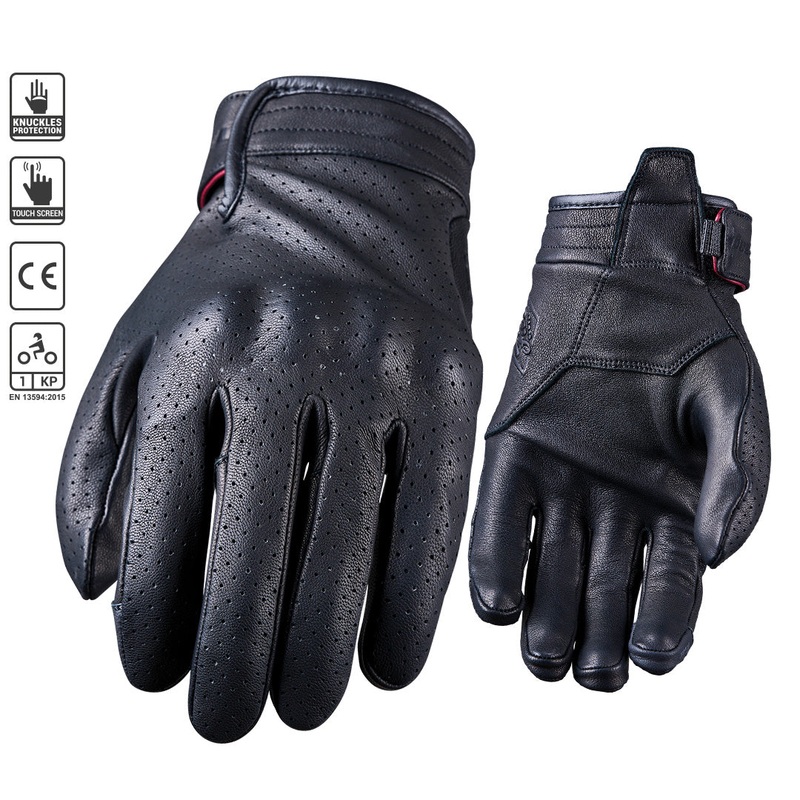 FIVE Mustang EVO Gloves 08/S Mustang EVO Black Glove FIVE