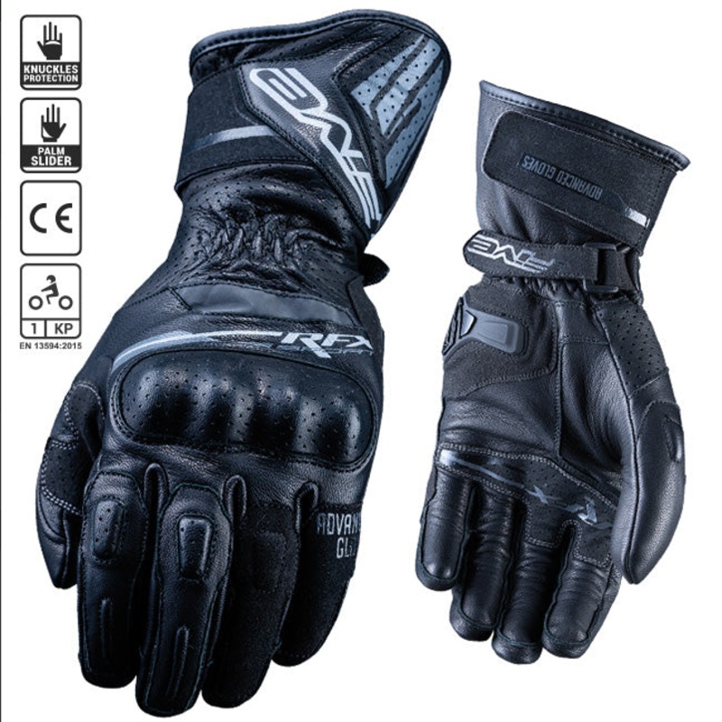 FIVE RFX SPORT Gloves *13/3XL RFX Sport Black Gloves FIVE