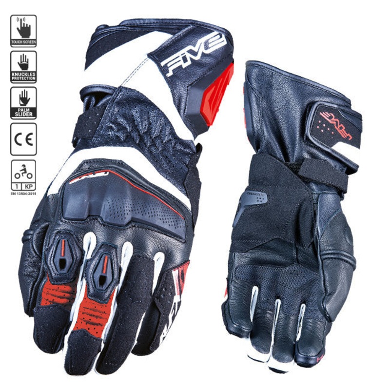 FIVE RFX4 EVO Gloves *10/L RFX4 EVO black/white gloves FIVE