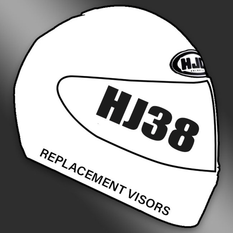 HJC Visors – HJ38 HJ-38C Pinlock Ready Clear Visor I71 F71 HJC