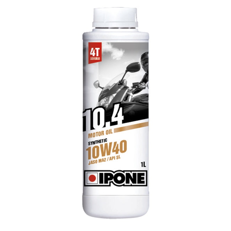 IPONE 10.4 10W40 1L 10.4 Semi Synthetic Oil IPONE ^ Supersedes to 801082