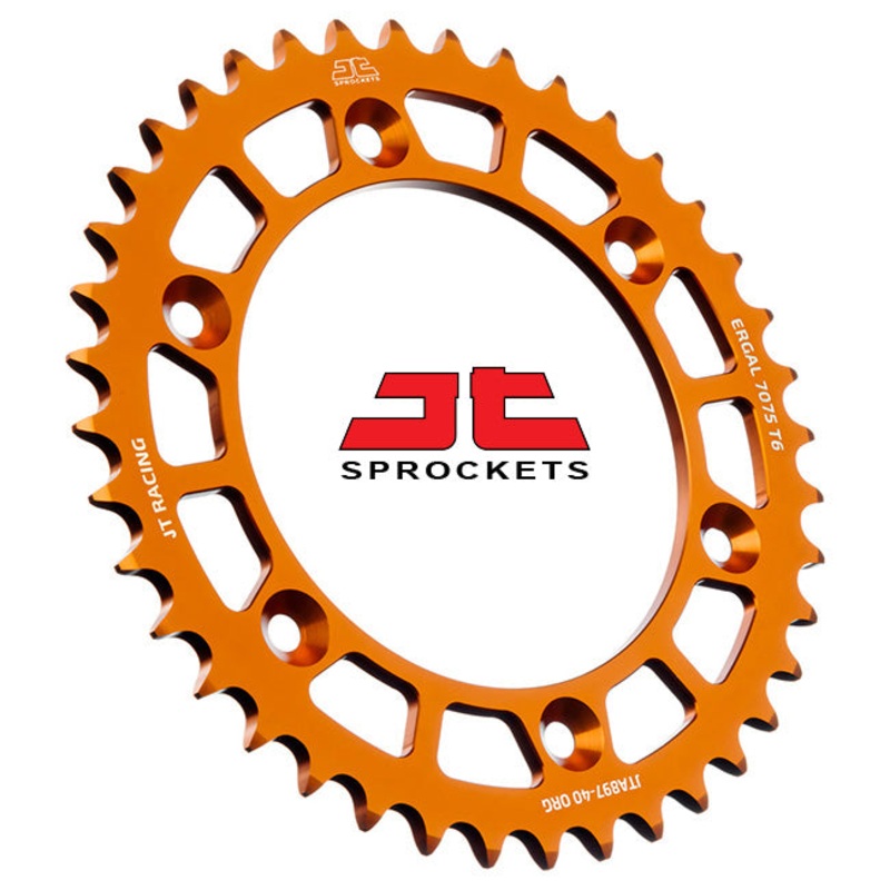 JT Sprockets – Rear RaceLite I JT Sprockets RaceLite Rear Alloy T42 #520 Black Indent only JTA1303.42BLK