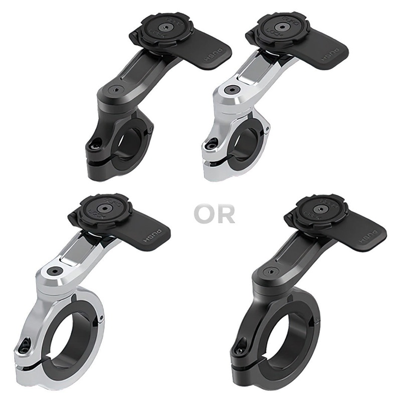 Quad Lock Motorcycle – Handlebar Mount PRO Motorcycle Handlebar Mount PRO Black Quad Lock ^