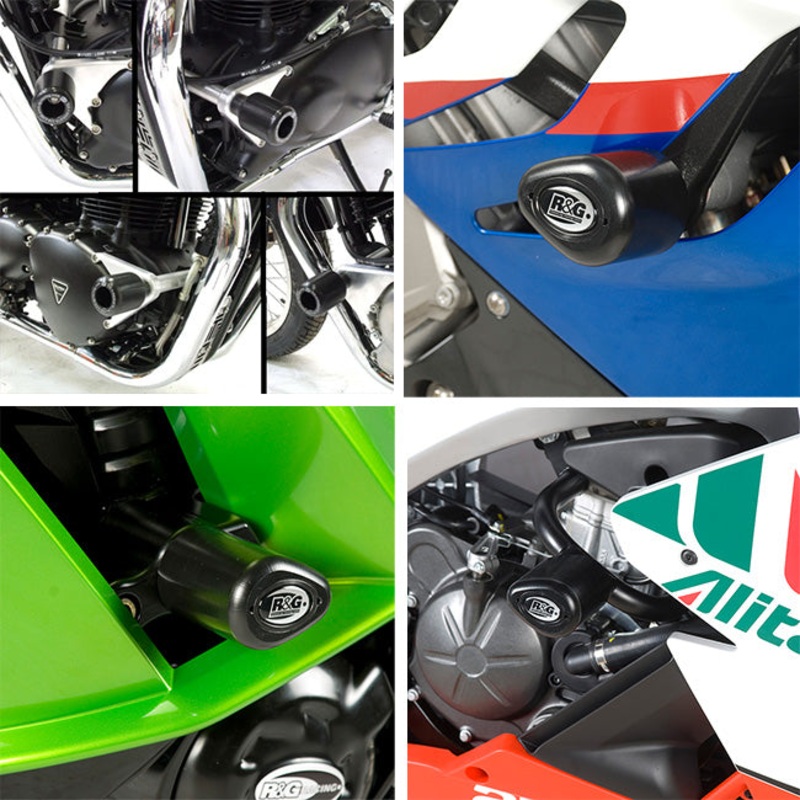 R&G Crash Protection Aero & Classic Style Black Replacement Crash Bobbin Cap (single unit only) R&G