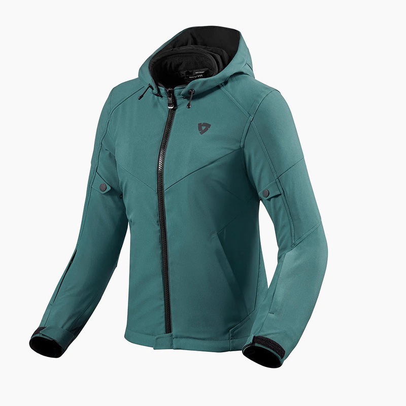 REV’IT! Afterburn H2O Ladies Jacket 34 Afterburn H2O Ladies Jacket Dark Green REV’IT!