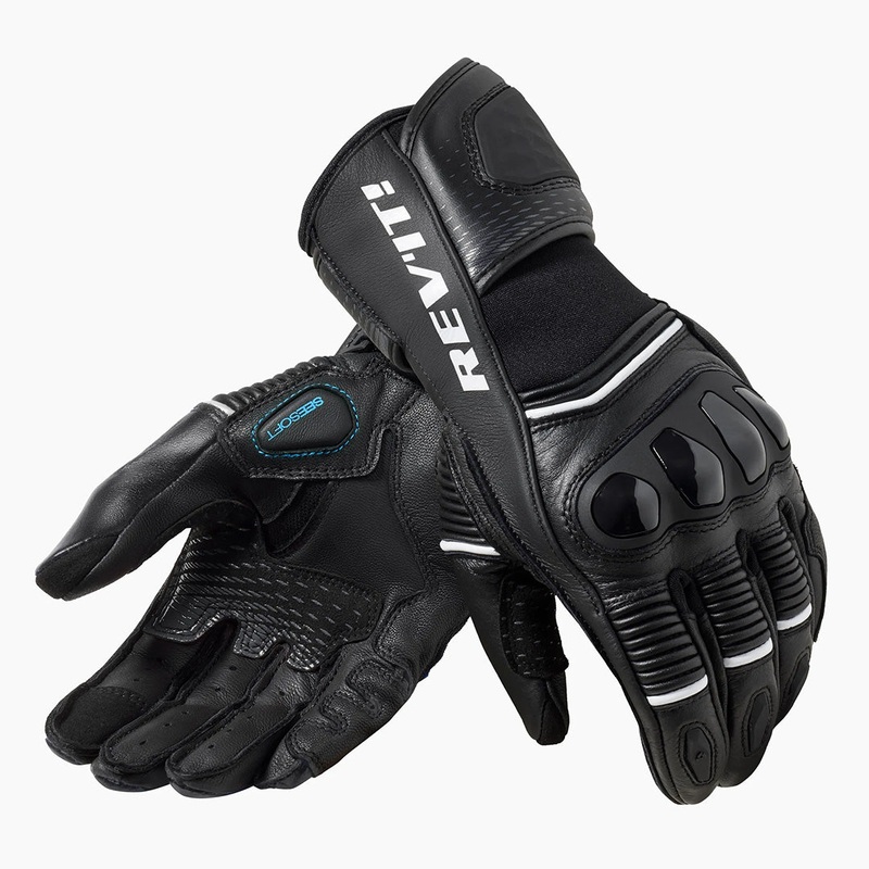 REV’IT! Xena 4 Ladies Gloves 2XS Xena 4 Ladies Gloves Black-White REV’IT!