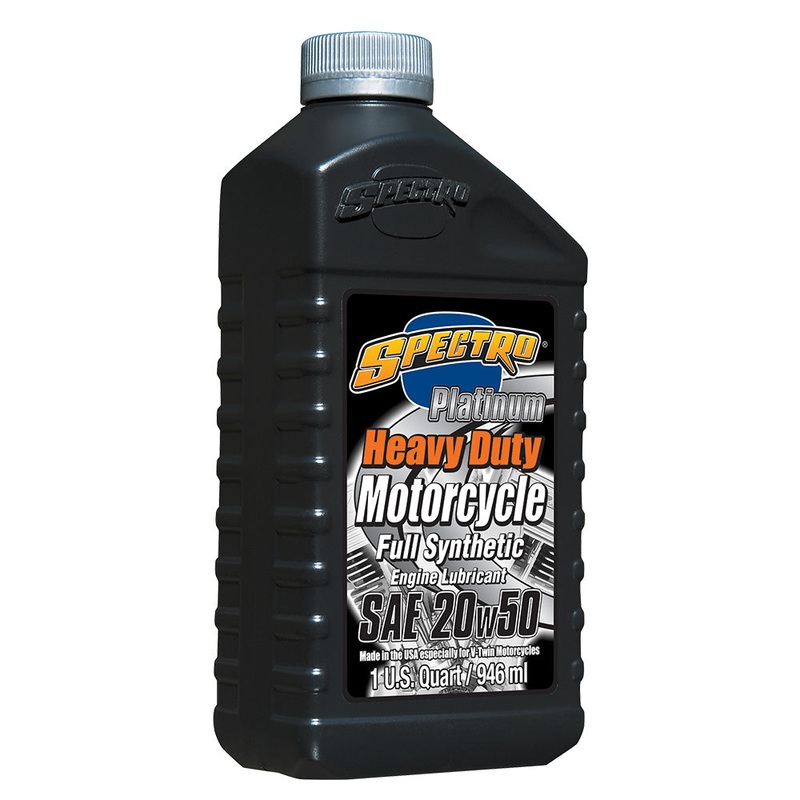 SPECTRO Heavy Duty Platinum Full Synthetic Engine Lubricant 20w50 20w50 946ml Heavy Duty Platinum Full Syn Oil Spectro^
