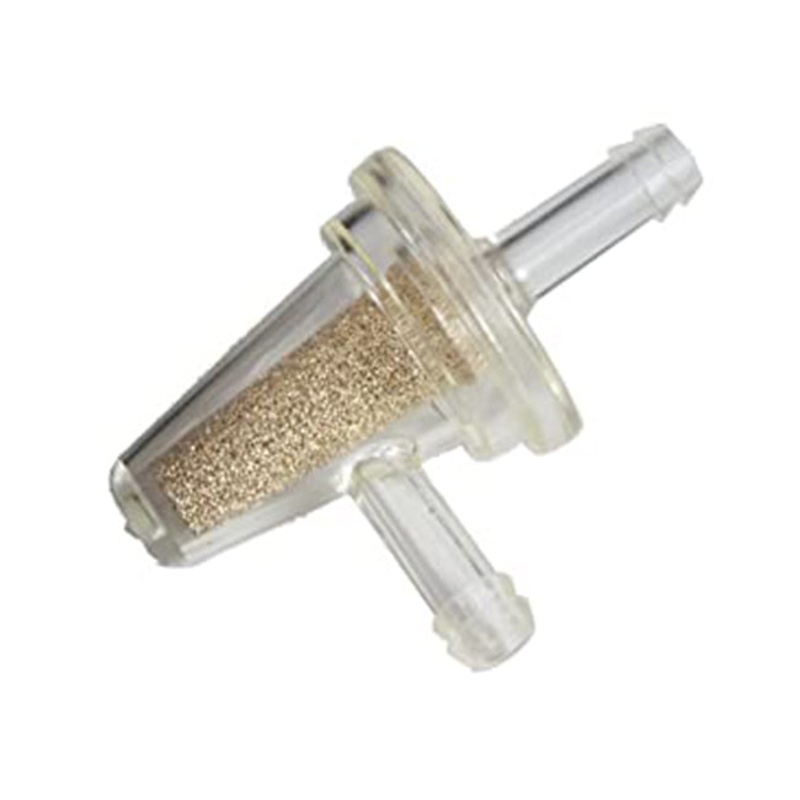 VISU Fuel Filters Large 1/4 inch In-Line Fuel Filter w/ Stainless Mesh Visu