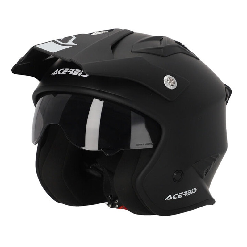 Acerbis Aria Jet – Solid Colours XS Jet Aria ECE 22-06 Black 2 Open Face Helmet Acerbis
