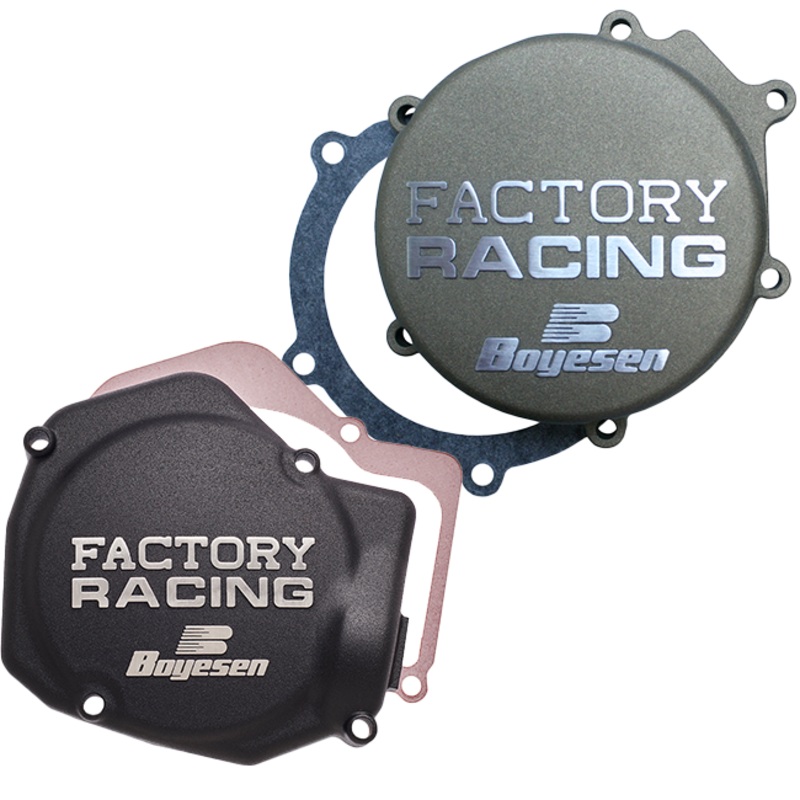 BOYESEN Ignition Cover CR125 88-07 Ignition Cover Black Boyesen