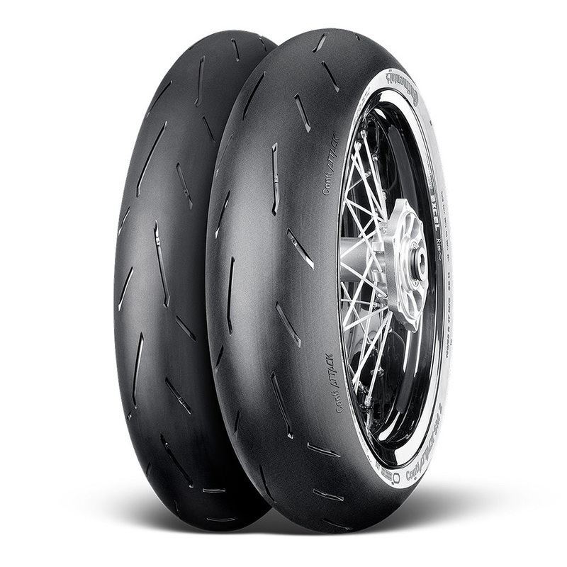 CONTINENTAL – Conti Attack SM 2 Supermoto 110/70-17 R 54H ContiAttackSM 2 Tyre TL Front Continental