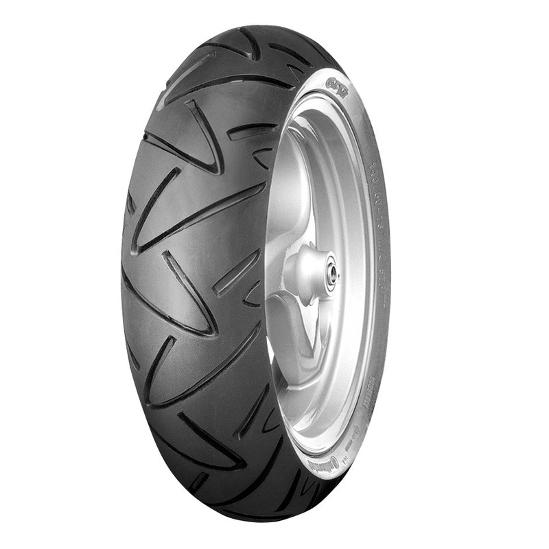 CONTINENTAL –  ContiTwist Scooter Tyre 90/90-10 50M Twist Tyre TL Continental