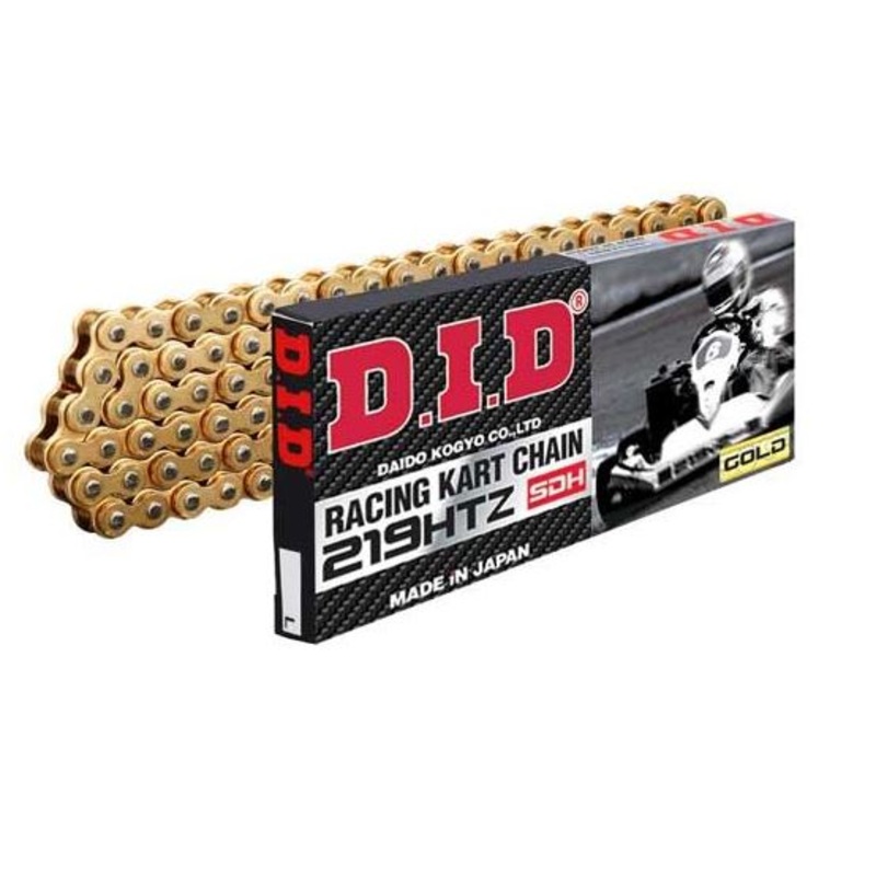 DID 219HTZ G&G Go-Kart Race Chains 219HTZ x 94 SDH Gold Go Kart Race chain DID