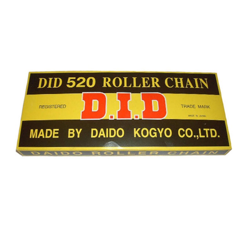 DID Standard & Heavy Duty – Non Sealed Chain 415S x 104 Heavy Duty chain w/ RJ clip link DID