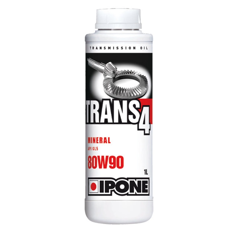 IPONE Trans 4 75W90 1L Trans 4 Synthetic Transmission Oil API GL4 / GL5 IPONE