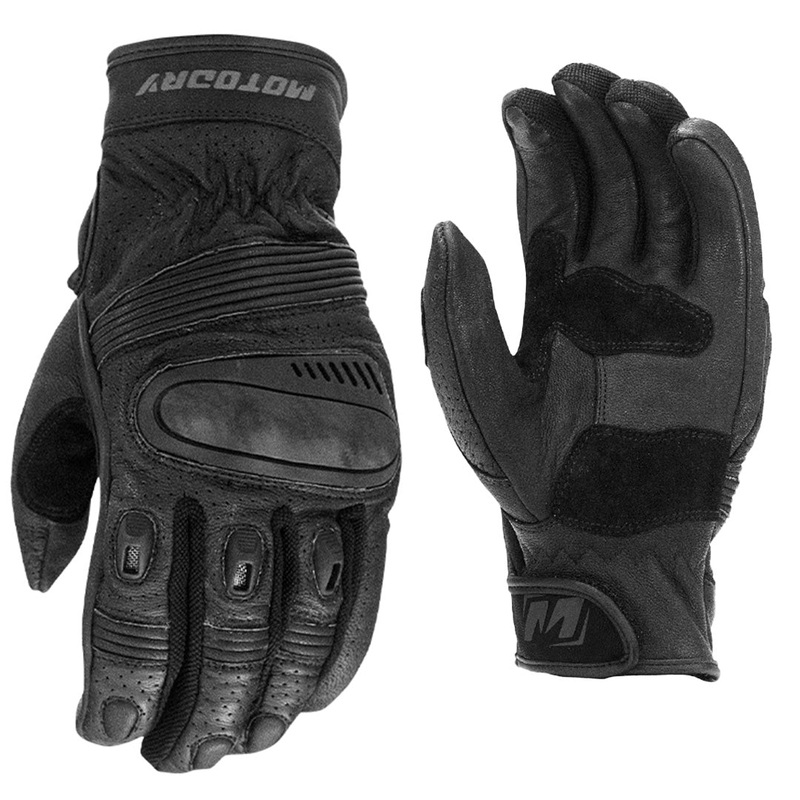 Motodry Roadster Leather Gloves S Roadster Glove Black Motodry