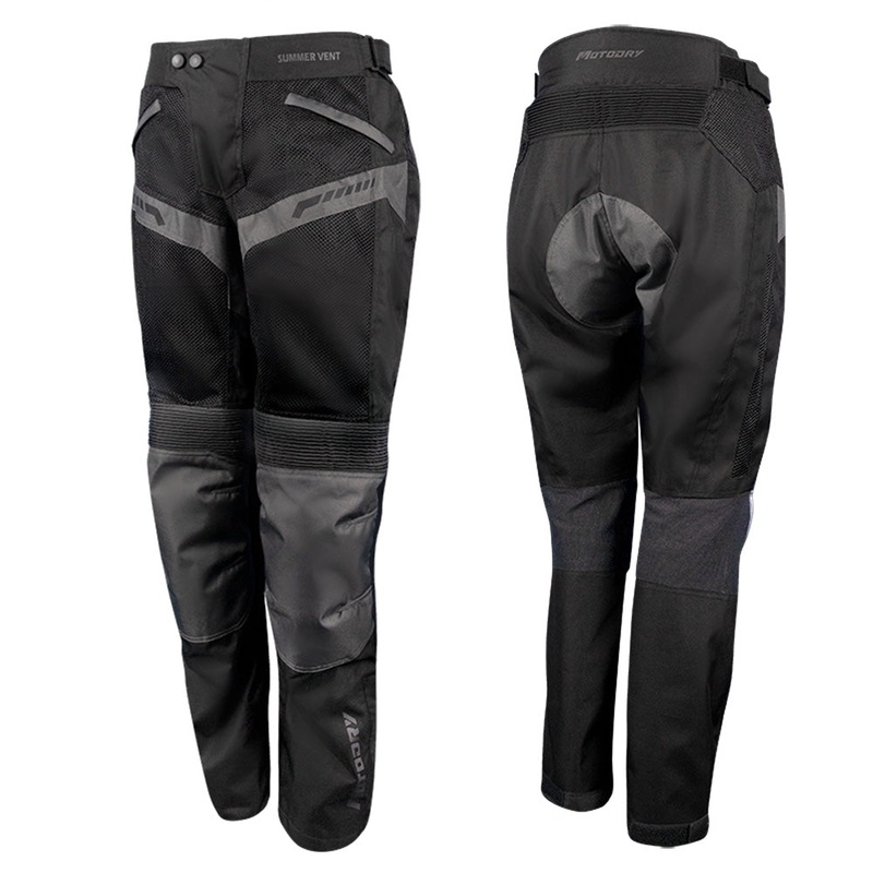 Motodry Summer Vent Pants S Summer-Vent Pants Black MotoDry