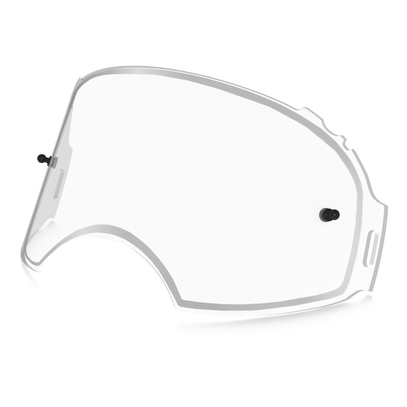 Oakley Airbrake MX Goggle – Replacement Lenses AirBrake MX Replacement Lens Dual Clear Oakley