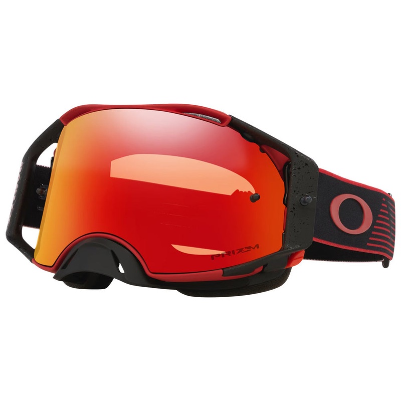 Oakley Airbrake MX Goggles Airbrake MX Goggle Red Eddie w/ Dark Grey Lens Oakley