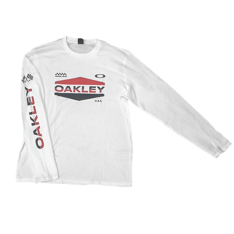 Oakley Motocross L/S Shirt S Motocross L/S Shirt White Oakley