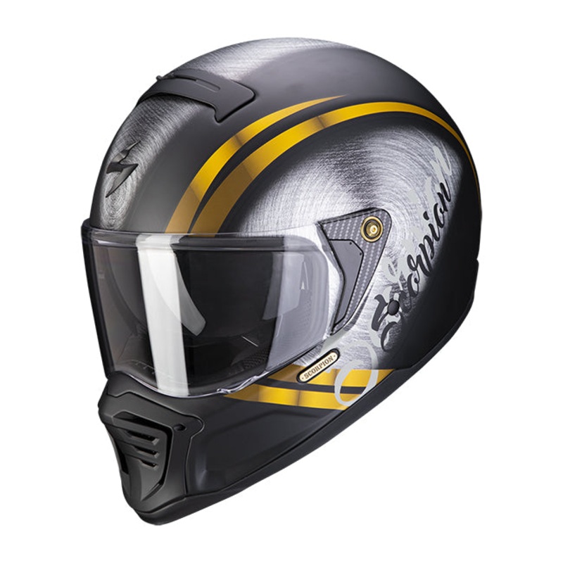 Scorpion EXO-HX1 – Graphics *S EXO-HX1 Ohno Matt Black/Gold Road Helmet Scorpion