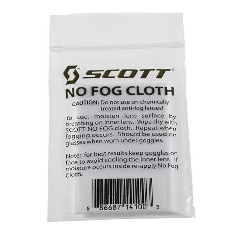 SCOTT No Fog Cloth No-Fog cloth single Scott Anti-Fog