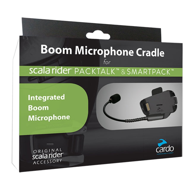 Cardo Packtalk BOLD – Half Helmet Kit *Boom Microphone Cradle for Packtalk Cardo