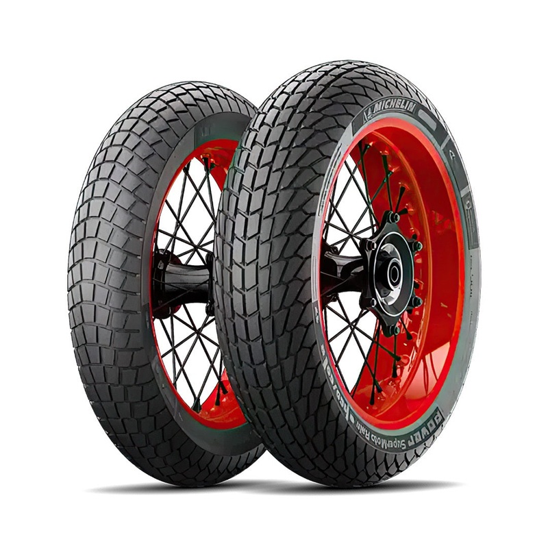MICHELIN Power Supermoto Rain 120/80-16 Radial Power Supermoto Rain Tyre NHS TL Front Michelin