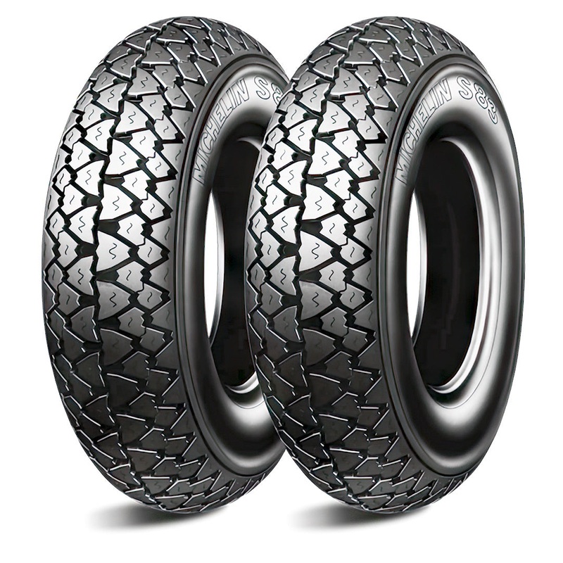 MICHELIN S83 3.50-8 Bias 46J S83 Scooter Tyre TT Front/Rear Michelin