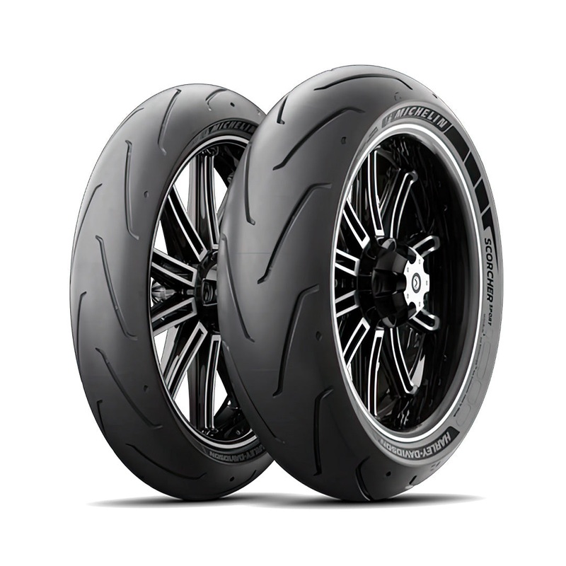 MICHELIN Scorcher Sport 120/70-17 ZR Radial 58W Scorcher Sport Harley Tyre TL Front Michelin