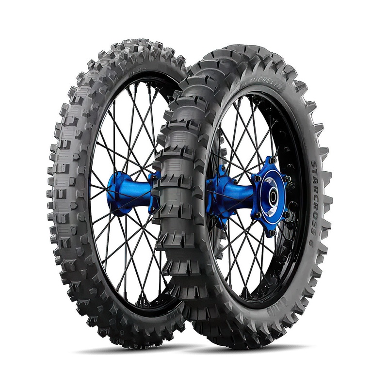 Michelin StarCross 6 Sand 100/90-19 Bias 57M StarCross 6 Sand Tyre NHS TT Rear Michelin