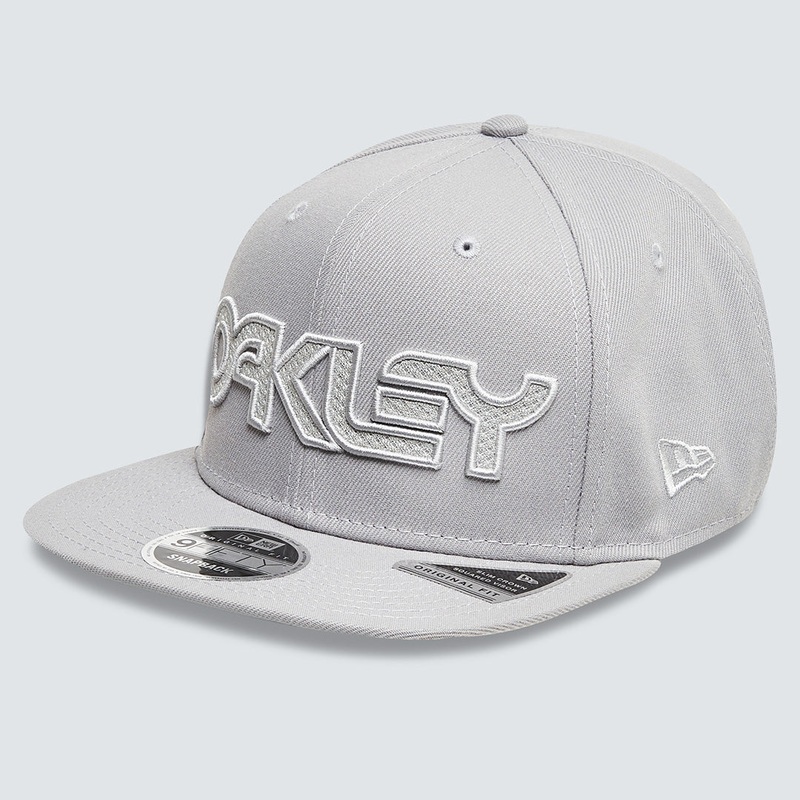 Oakley B1B FB Cap B1B Mesh FB Hat Stone Grey Oakley