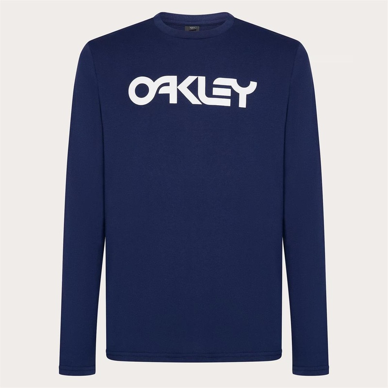 Oakley Mark II L/S 2.0 T-Shirt S Mark II L/S Shirt 2.0 White/Black Oakley