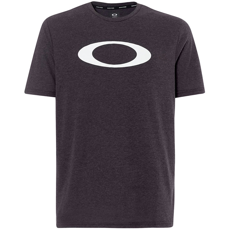 Oakley O-Bold Ellipse T-Shirt S O-Bold Ellipse T-Shirt Blackout Light Heather Oakley