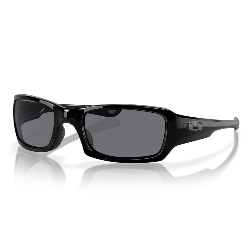 Oakley Sunglasses – Fives Squared Fives Squared Sunglasses Polished Black w/Grey Lens Oakley