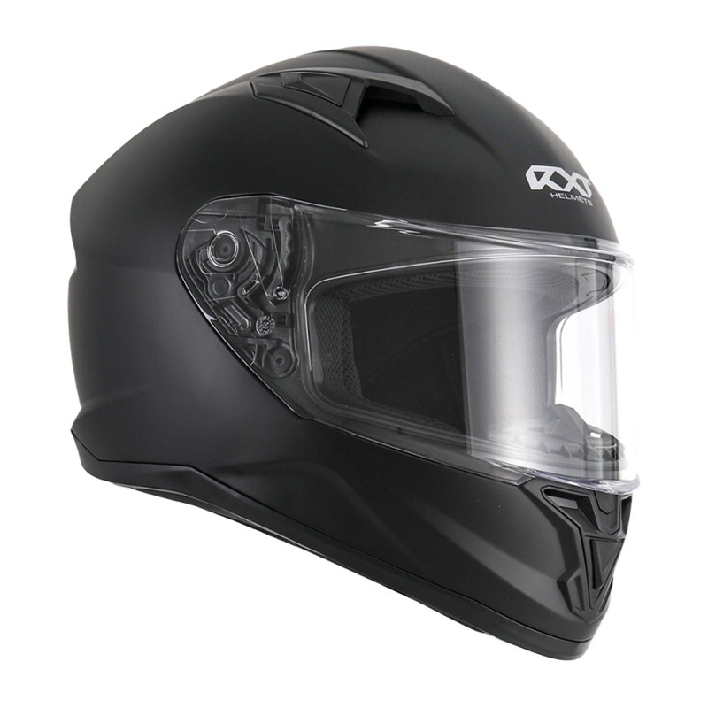 RXT 825 STREET 2 – Solid Colours XS 825 Street 2 Matt Black Road Helmet RXT