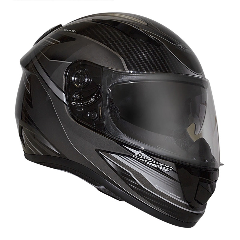 RXT EVO – Graphics XS EVO Matt Black Grey Road Helmet RXT
