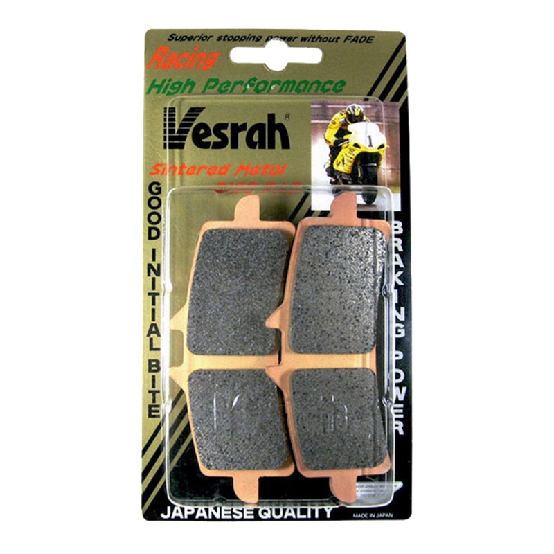 VESRAH Sintered Brake Pads – RJL / RJL-ZZ Track Day *VD1562RJL Sintered Track Day Brake Pads Vesrah