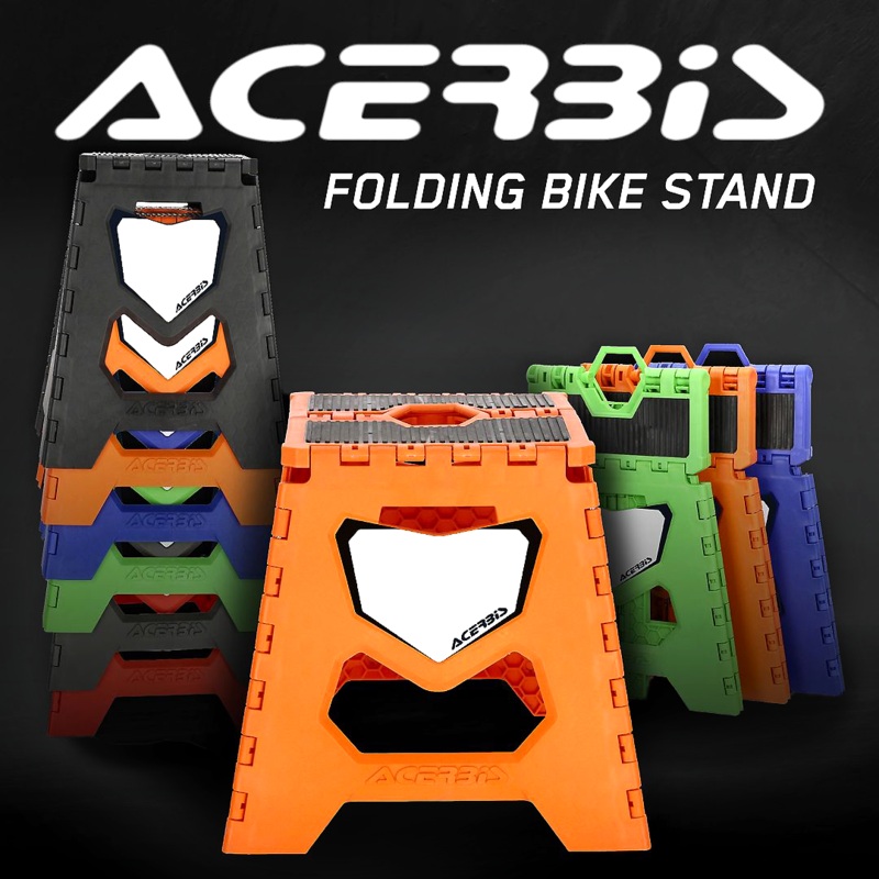 ACERBIS Paket Folding Bike Stand Paket Folding Stand Orange Acerbis