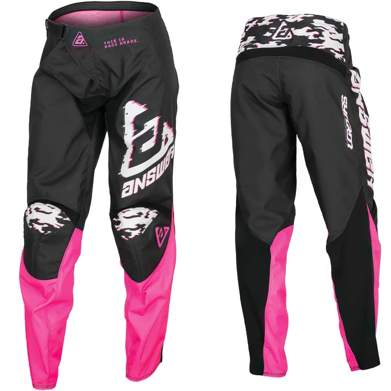 Answer Syncron Meltdown Ladies Pants W6 Syncron Meltdown MX Pant Blk/Magenta/Gry A23.5 Answer