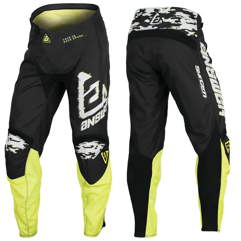 Answer Syncron Meltdown Pants 30 Syncron Meltdown MX Pant Gry/HyperAcid/Blk A23.5 Answer