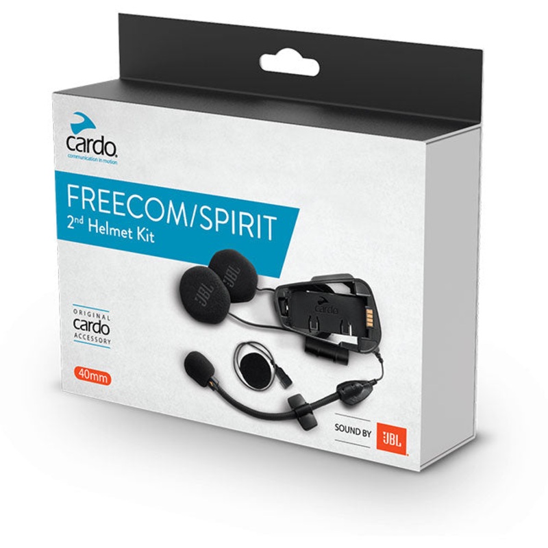 Cardo FREECOM X / Spirit – 2nd Helmet Kit with JBL Freecom/Spirit 2nd Helmet JBL KIT Cardo