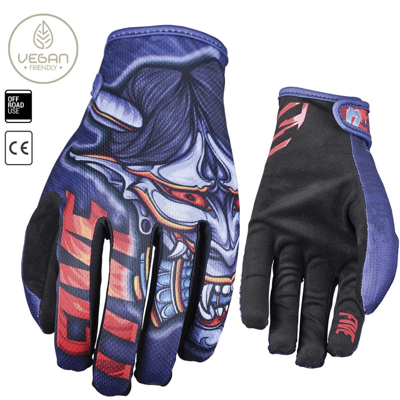 FIVE MXF4 Gloves *08/S MXF4 Demon Midnight/Red Glove Off Road FIVE