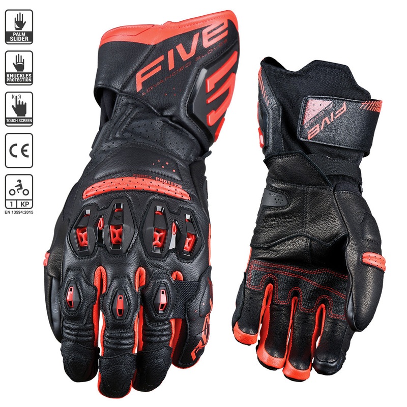 FIVE RFX3 EVO Gloves 08/S RFX3 EVO Black Gloves FIVE