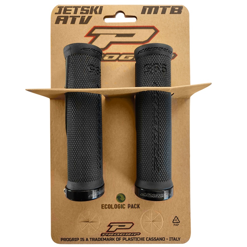 PROGRIP ATV Lock-On Grips – PG995 Black Lock On Grips ATV / Jetski / MTB (1 ring clamp) Progrip