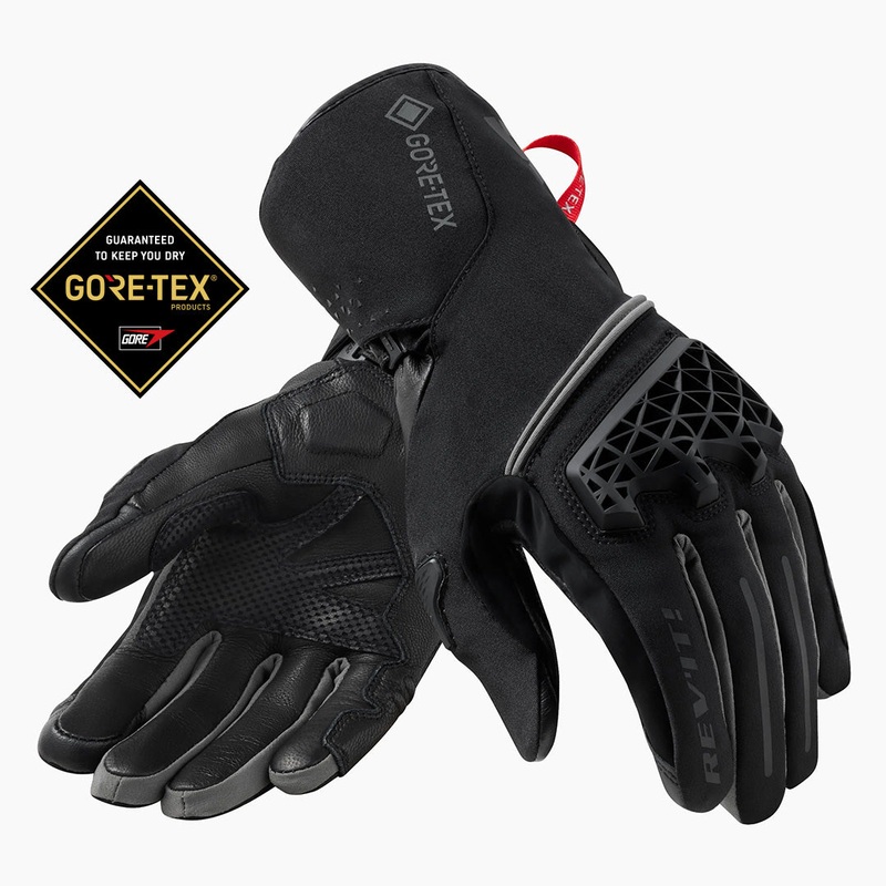 REV’IT!  Contrast GTX Gloves S Contrast GTX Gloves Black-Grey REV’IT!