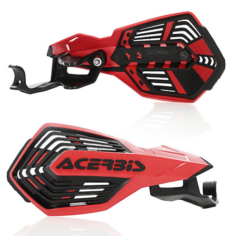 ACERBIS K Future H Handguards- Honda K Future H Handguard Red/Black Honda Acerbis