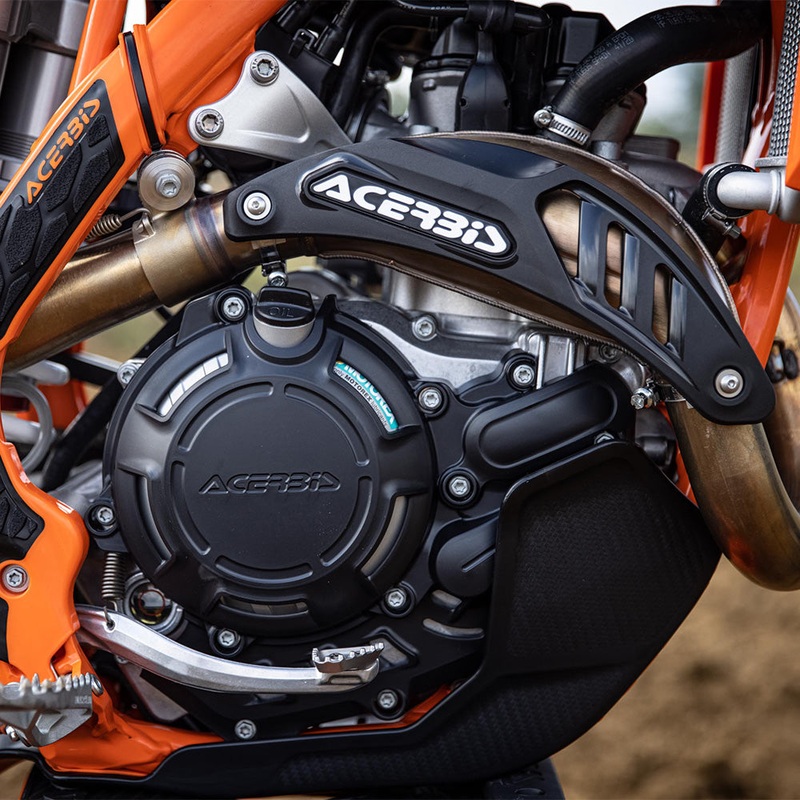 ACERBIS X-Exhaust Protector X-Exhaust Guard Black Acerbis